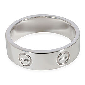 Cartier Love Ring in 18k White Gold