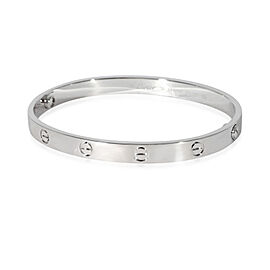 Cartier Love Bracelet in 18k White Gold