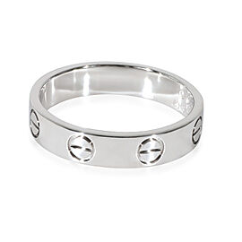 Cartier Love Wedding Band in 18k White Gold