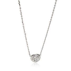 Chopard Happy Diamonds Icons Heart Necklace in 18k White Gold