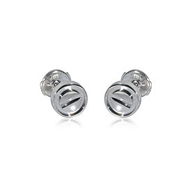 Cartier Love Stud Earrings in 18k White Gold