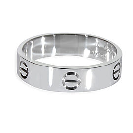 Cartier Love Ring in 18k White Gold