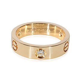 Cartier Love Diamond Ring in 18k Yellow Gold