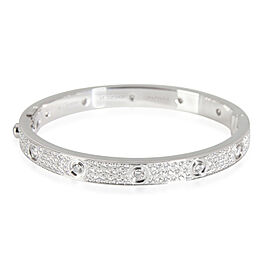 Cartier LOVE Diamond Bracelet in 18K White Gold