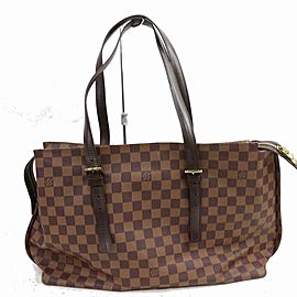 Louis Vuitton Damier Ebene Chelsea Zip Tote 871042