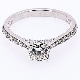 Jeff Cooper RP-1504RR5.2C14 14k White Gold Diamond Ring