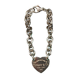 Tiffany & Co. Sterling Silver Return to Tiffany Heart Tag Bracelet