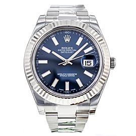 Rolex DateJust II 116334 41mm Stainless Steel/18K White Gold Watch