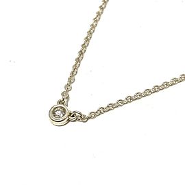 TIFFANY&Co. 925 Silver Necklace LXJG-423