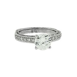 Verragio 18K White Gold Diamond Engagement Ring Size 6