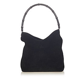 Bamboo Suede Handbag