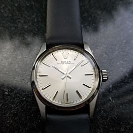 ROLEX Midsize/Unisex Oyster Perpetual 6548 Automatic, c.1969 Vintage Swiss LV791