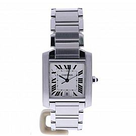 Cartier Tank 2302 31 millimeters silver Dial