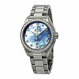 Omega Seamaster Aqua Terra Automatic Chronometer Diamond Ladies Watch 231.15.34.