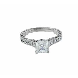 Verragio Paradiso 3076P 18k diamond engagement ring fits princess cut