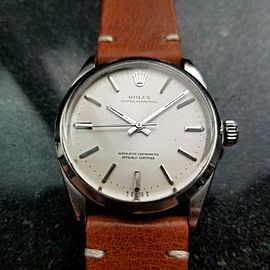 ROLEX Men's Vintage ref.1002 Oyster Perpetual Automatic, c.1960s Swiss LV916TAN