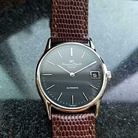 Men's IWC ref.3209 Automatic w/Date Turler Dial, c.1972 Swiss Vitnage LV579BRN