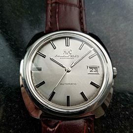 Men's IWC Schaffhausen Vintage Automatic w/Date 36mm, c.1970s Swiss NS22BRN