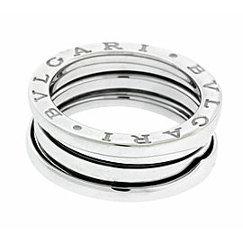 Bvlgari B.ZERO1 3 band ring in 18k white gold size 52 - USA 6.25