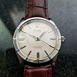 Men's Rolex Oyster Perpetual ref.6569 Automatic c.1950s Swiss Vintage LV761BRN