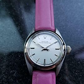 Ladies Rolex ref.6718 Oyster Perpetual automatic, c.1981 Vintage Luxury MS152PNK