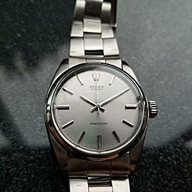 Men's Rolex Oyster Precision 6426 Manual-Wind, c.1971 All Stainless Steel LV729