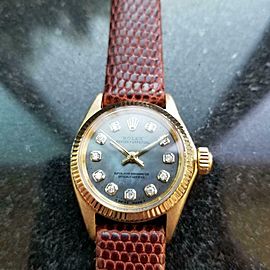 Ladies Rolex Oyster Perpetual ref.6619 25mm 18k Gold Automatic, c.1960s LV875