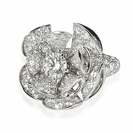 Bulgari Divas' Dream Diamond Ring in 18kt White Gold GIA