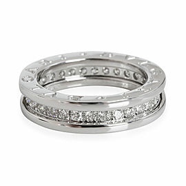 Bulgari B.Zero1 One Band Diamond Ring in 18kt White Gold 0.45 CTW