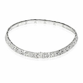 Bulgari Parentesi Diamond Necklace in 18k White Gold 0.85 CTW