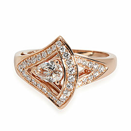 Bulgari Diva's Dream Diamond Ring in 18k Rose Gold 0.67 CTW