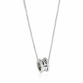 Bulgari B.Zero1 Diamond Pendant in 18k White Gold 0.38 CTW