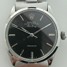 Mens Rolex Oyster Precision 5500 Air King 34mm Automatic