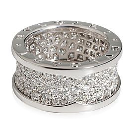 Bulgari B Zero1 Diamond Ring in 18k White Gold 2.12 CTW