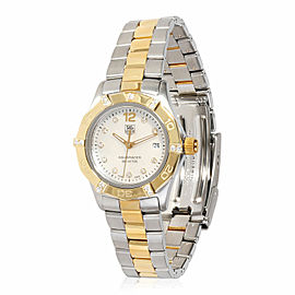 Tag Heuer Aquaracer Women's Watch in 18kt Stainless Steel/Yellow