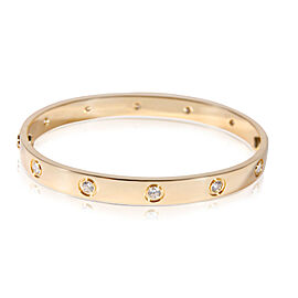 Cartier Love Bracelet with Diamonds in 18K Yellow Gold 0.96 CTW