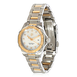 Tag Heuer Aquaracer WAY1451.BD0922 Women's Watch in Stainless Steel/Yellow Gold