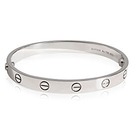 Cartier Love Bracelet in 18k White Gold