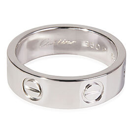 Cartier Love Ring in Platinum