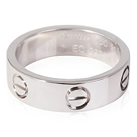 Cartier Love Ring in 18k White Gold