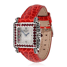 Chopard Happy Sport Women's Watch in 18kt White Gold