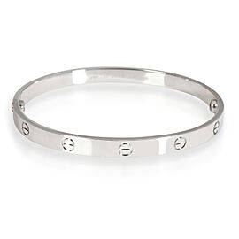 Cartier Love Bracelet in 18K White Gold