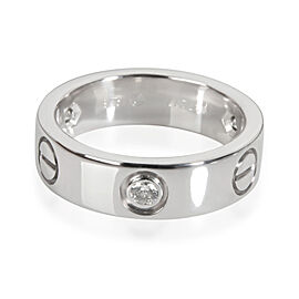 Cartier Love Diamond Ring in 18K White Gold