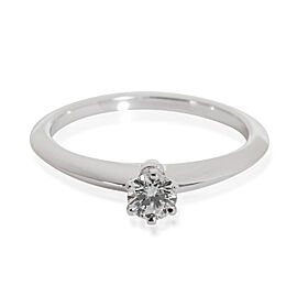 Tiffany & Co. Diamond Solitaire Engagement Ring in Platinum