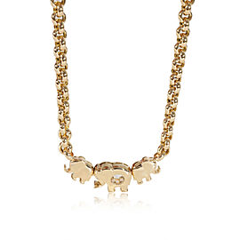 Chopard Happy Diamond Elephant Necklace