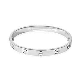 Cartier Love Bracelet in 18k White Gold