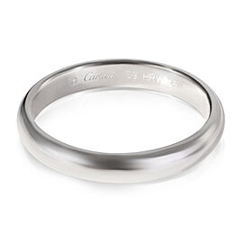 Cartier 1895 Wedding Band in Platinum