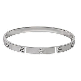 Cartier Love Bracelet in 18k White Gold