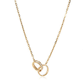 Cartier LOVE Diamond Necklace in 18K Yellow Gold