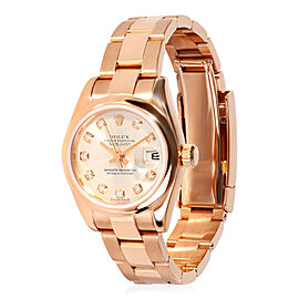 Rolex Datejust Women's Watch in 18kt Rose Gold